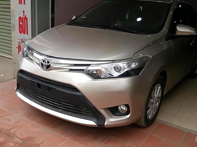 Bán ô tô Toyota Vios 1.5G đời 2017, màu vàng số tự động, giá tốt