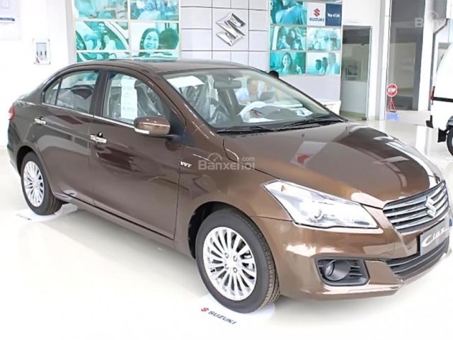 Bán Suzuki Ciaz 1.4 AT sản xuất 2018, màu nâu, nhập khẩu, 565tr