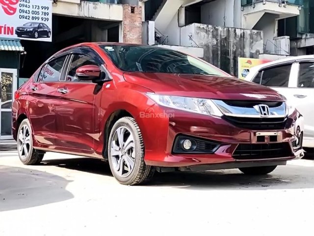 Cần bán gấp Honda City 1.5, năm 2016, màu đỏ số tự động, giá tốt