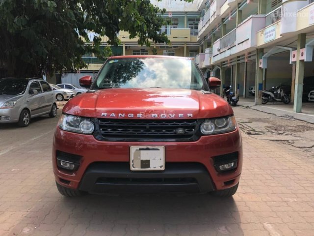 Bán LandRover Range Rover HSE Sport sản xuất 2013, màu đỏ, nhập khẩu nguyên chiếc