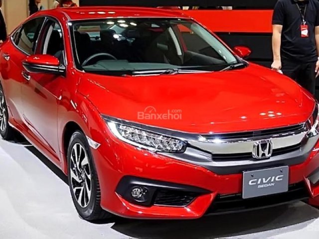 Cần bán Honda Civic 1.8 E 2018, màu đỏ, xe nhập, giá 763tr