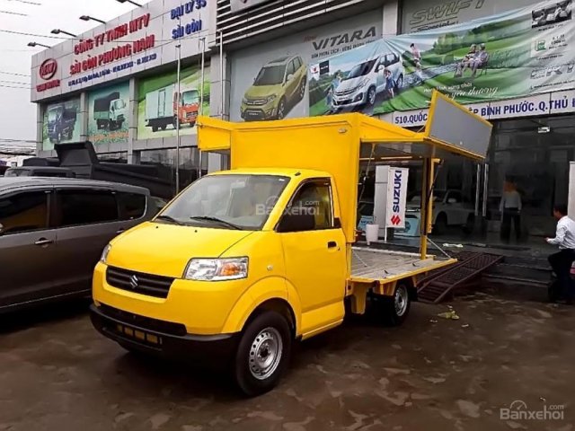 Cần bán Suzuki Carry đời 2017, màu vàng, nhập khẩu nguyên chiếc