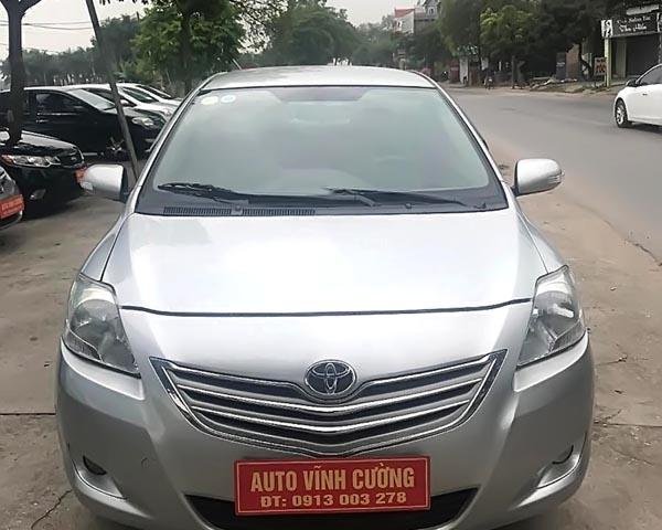 Cần bán Toyota Vios 1.5E MT sản xuất năm 2010, màu bạc