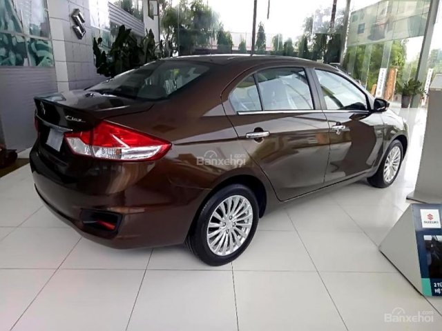 Bán xe Suzuki Ciaz 1.4 AT 2017, màu nâu, nhập khẩu