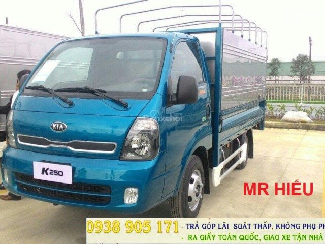 Bán xe tải Kia K250 Trường Hải, hỗ trợ trước bạ khi mua xe