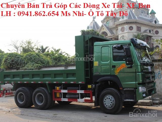 Chuyên bán các dòng xe tải Ben Howo 3 chân- 12 tấn- giá cạnh tranh 2018