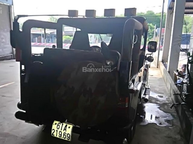 Bán xe Jeep CJ năm 1990, màu xanh lam, nhập khẩu nguyên chiếc chính chủ, giá tốt