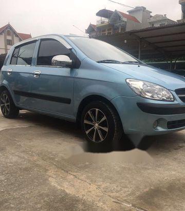 Gia đình bán Hyundai Getz năm 2009, màu xanh