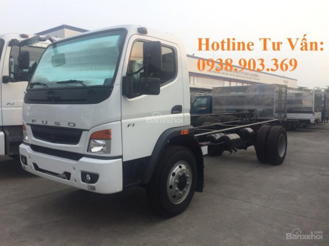 Bán xe tải Mitsubishi Fuso Fi tải trọng 7.3 tấn, thùng to, động cơ mạnh mẽ, hỗ trợ trả góp 85%