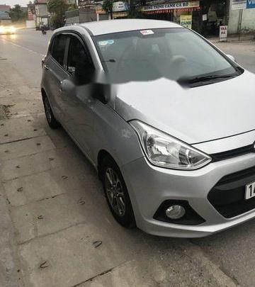 Bán ô tô Hyundai Grand i10 2014, màu bạc 