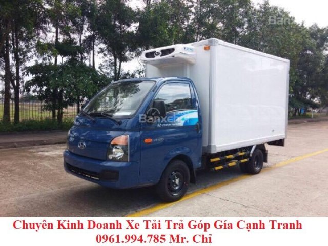 Mua bán xe tải 1T5 Hyundai 1.5 tấn H150 thùng bạt+ trả góp+ gía cạnh tranh0