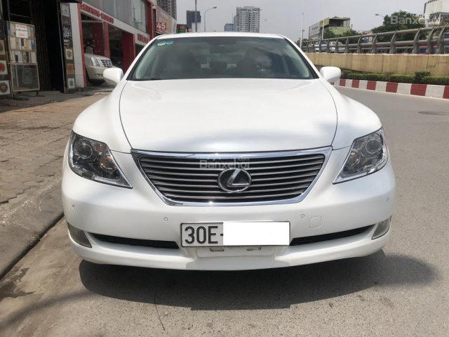 Cần bán Lexus LS 460L 2007, màu trắng, xe nhập