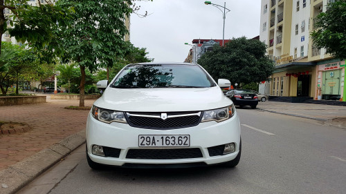 Cần bán lại xe Kia Cerato 1.6 AT năm sản xuất 2010, màu trắng, 439 triệu