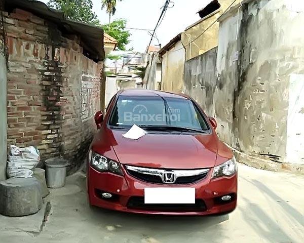 Bán xe Honda Civic sản xuất năm 2010, màu đỏ, chính chủ, xe chính chủ