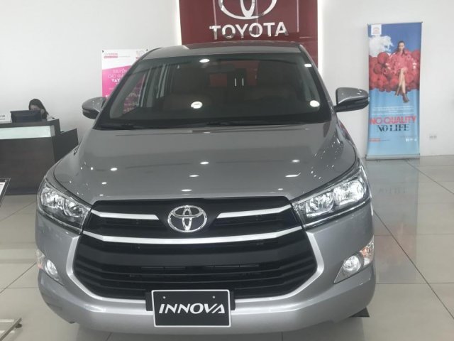 Toyota Innova 2.0E 2018 tặng phụ kiện chính hãng, tặng bảo hiểm vật chất hỗ trợ trả góp lên tới 90%