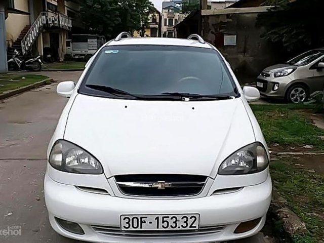 Cần bán gấp Chevrolet Vivant CDX AT sản xuất 2008, màu trắng  