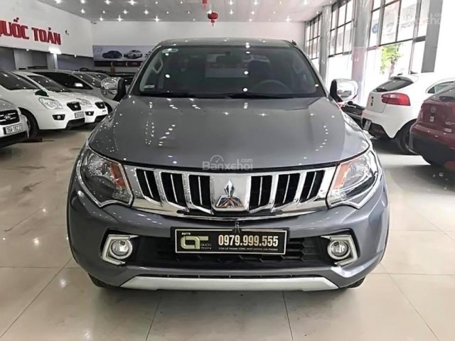 Bán Mitsubishi Triton sản xuất 2016, màu xám, 539 triệu, tiết kiệm nhiên liệu