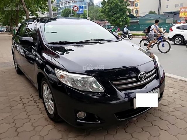 Sàn ô tô HN bán Toyota Corolla altis năm 2009, màu đen, xe nhập