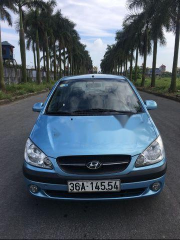 Bán xe Hyundai Getz sản xuất năm 2009, nhập khẩu Hàn quốc, màu xanh, giá 168tr