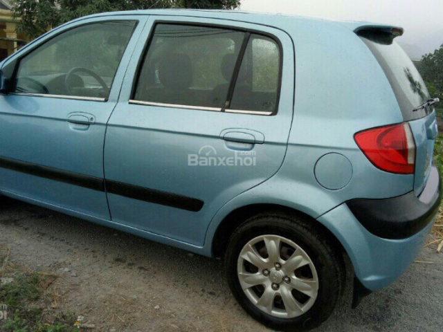 Cần bán Hyundai Getz đời 2007, màu xanh lục, xe nhập, giá 194tr