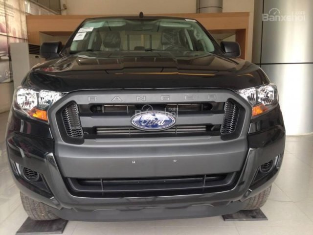 Bán Ford Ranger XL 2 cầu mới 100% năm 2018, màu đen, hỗ trợ trả góp, nhập khẩu, giá tốt. L/H 090.778.2222