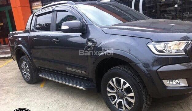 Bán Ford Ranger Wildtrak 3.2 2 cầu số tự động, màu đen, mới 100%, hỗ trợ trả góp, giá cạnh tranh