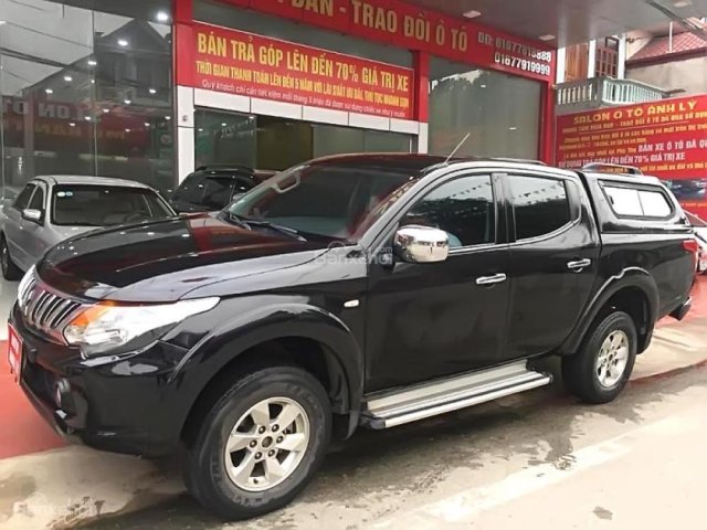 Bán Mitsubishi Triton 2.5MT sản xuất 2015, màu đen, nhập khẩu nguyên chiếc chính chủ, 475tr