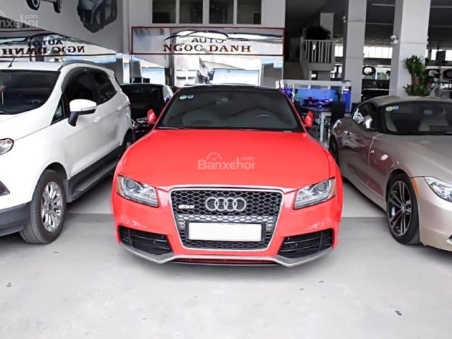 Cần bán xe Audi A5 2.0T sản xuất 2009, màu đỏ, xe nhập số tự động 