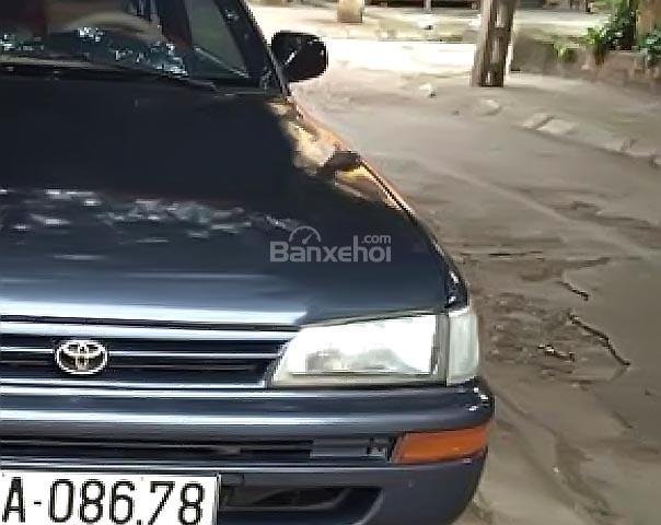 Bán xe Toyota Corolla GL 1.6 MT năm sản xuất 1992, màu xám, nhập khẩu chính chủ, giá tốt