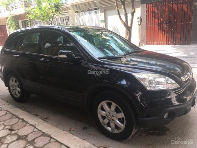 Bán xe Honda CRV 2.4 đời 2009, màu đen, 535 triệu