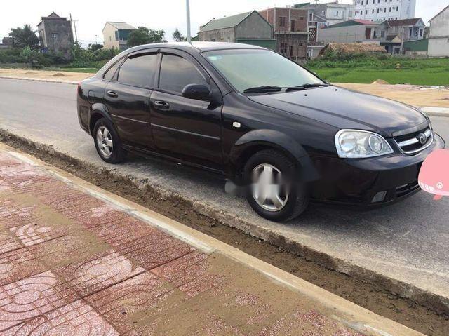 Bán ô tô Daewoo Lacetti sản xuất 2008, màu đen  