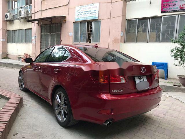 Bán xe Lexus IS đời 2009, màu đỏ, nhập khẩu chính chủ, giá tốt