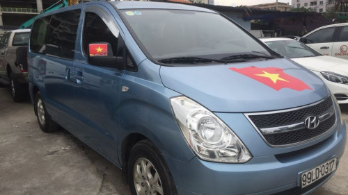 Bán Hyundai Starex AT năm sản xuất 2009, màu xanh lam  