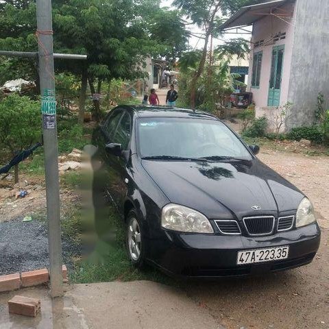 Bán Daewoo Lacetti sản xuất 2004, màu đen