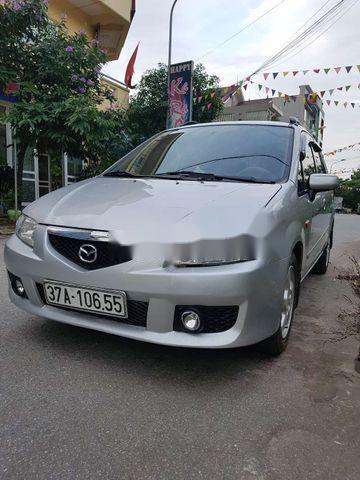 Cần bán xe Mazda Premacy đời 2003, màu bạc số tự động, giá 225tr