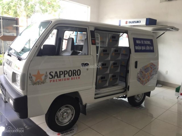 Bán xe tải Suzuki Blind Van 2018, "Mua xe tải, tặng ngay Bia Sapporo" - Đang khuyến mãi lớn