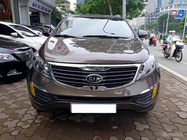 Cần bán gấp Kia Sportage 2.0AT năm 2011, màu nâu, xe nhập, giá chỉ 540 triệu