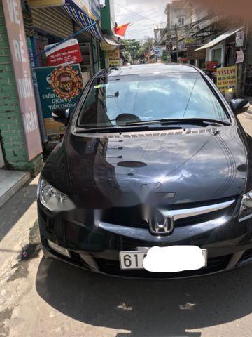 Bán xe Honda Civic đời 2007, màu đen