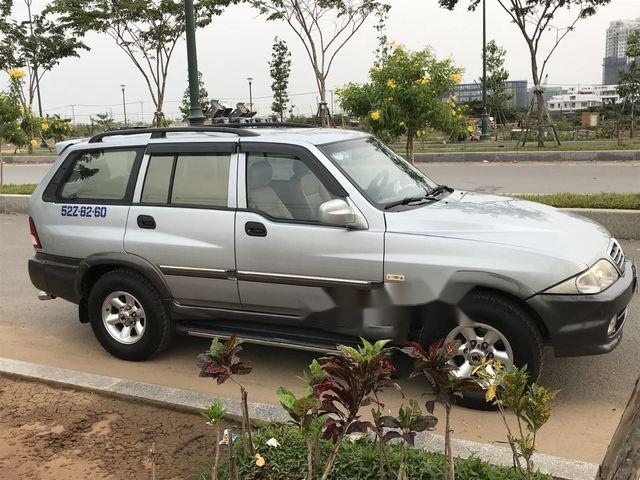 Bán xe Ssangyong Musso 2007, màu bạc