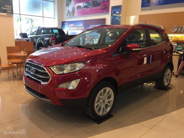 Ford An Đô bán Ecosport 1.5 Titanium màu đỏ mận, giá tốt nhất, hỗ trợ trả góp. L/H 0907782222