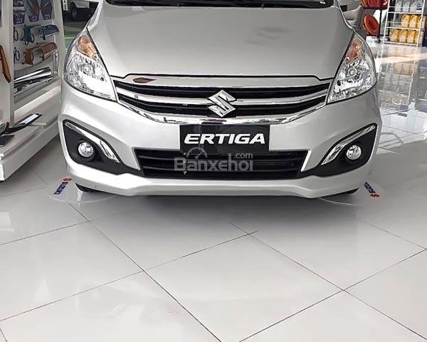 Bán Suzuki Ertiga 1.4 AT 2017, màu bạc, nhập khẩu  