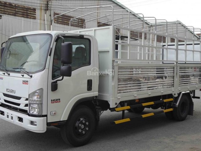 Bán xe tải Isuzu 5T5 thùng bạt, tại Bình Dương