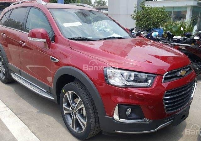 Bán xe Chevrolet Captiva Revv sản xuất năm 2018, KM tháng 5 lên đến 40 triệu, màu đỏ giao ngay Ms. Mai Anh 0966342625