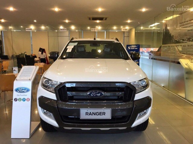 Bán Ford Ranger sản xuất năm 2018, màu trắng, giá tốt