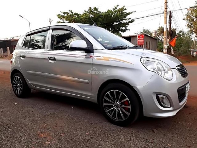 Cần bán gấp Kia Morning SX 1.1 MT Sport sản xuất 2011, màu bạc