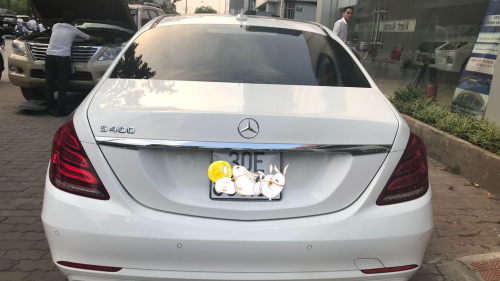 Bán xe Mercedes S400 năm 2014, màu trắng  