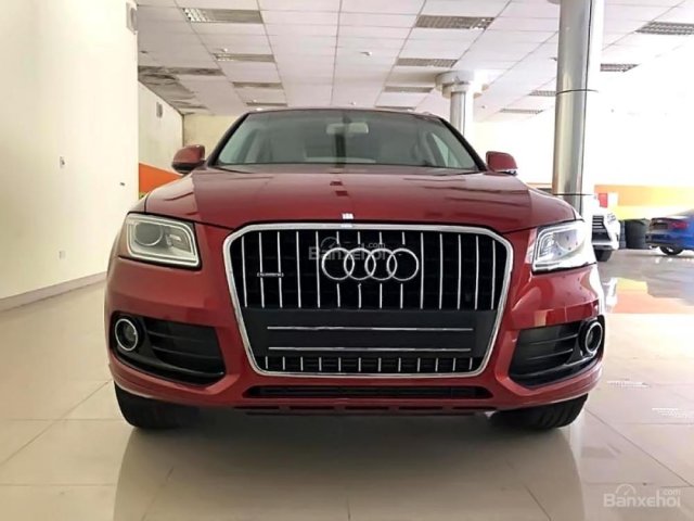 Bán ô tô Audi Q5 2.0 AT đời 2016, màu đỏ, nhập khẩu