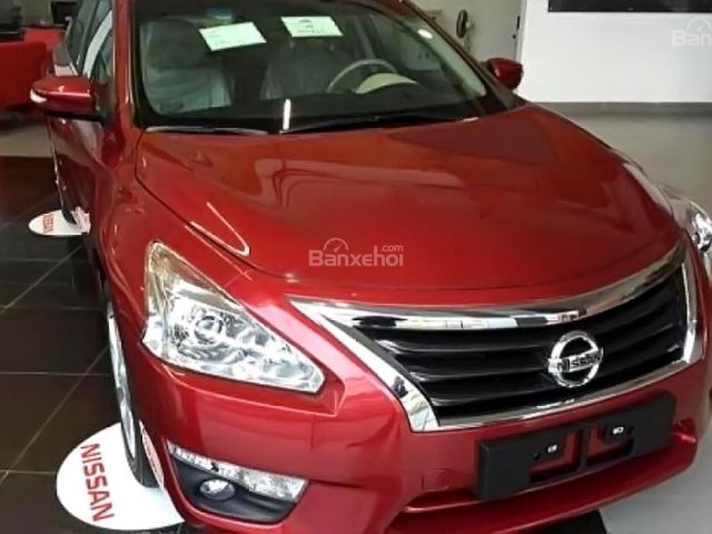 Bán Nissan Teana 2.5 SL đời 2016, màu đỏ, nhập khẩu