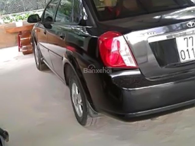 Bán Daewoo Lacetti EX 1.6 MT sản xuất năm 2006, màu đen xe gia đình giá cạnh tranh