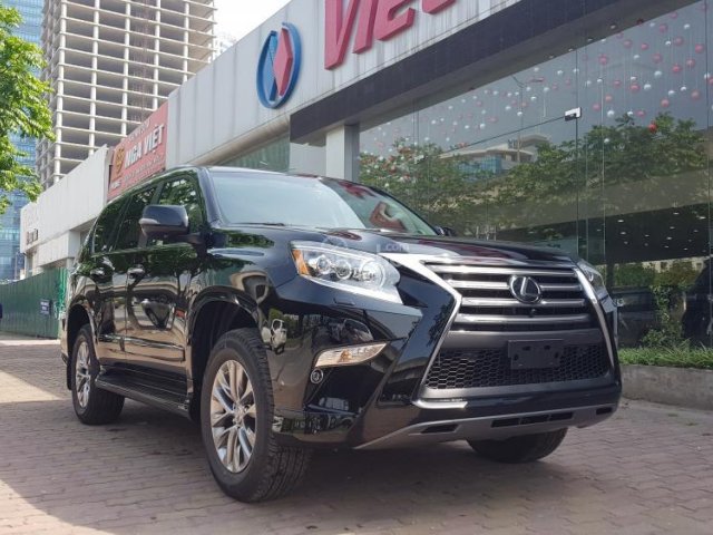 Bán Lexus Gx460 Luxury sản xuất 2018 màu đen, nội thất nâu, mới 100%